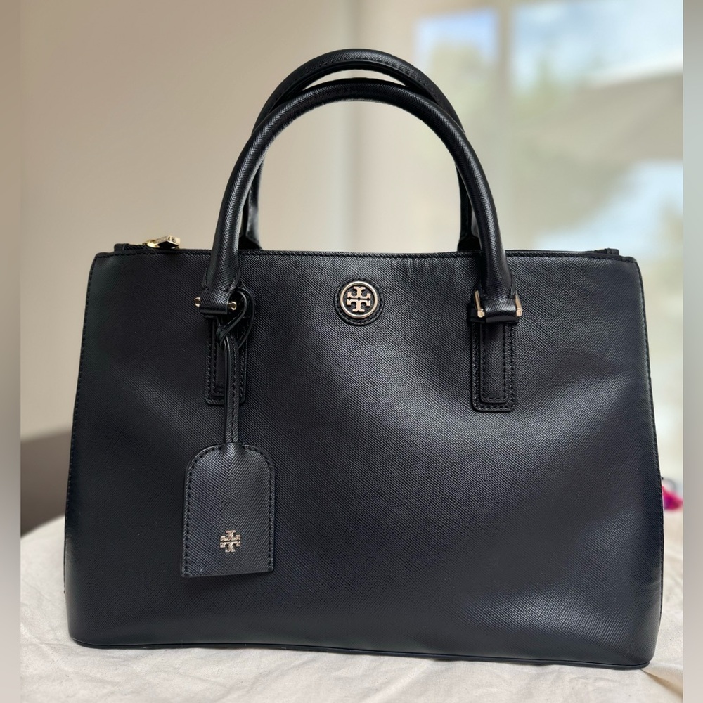 Tory Burch 'Robinson - Mini' Double Zip Tote